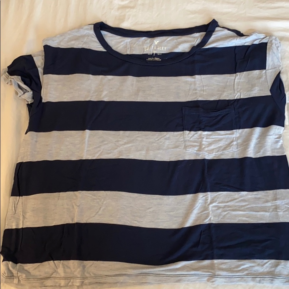 striped t shirt